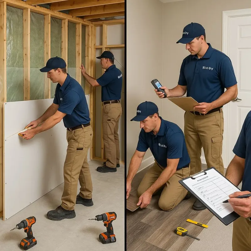 Repairs and Reconstruction process in Fairfield, ID
